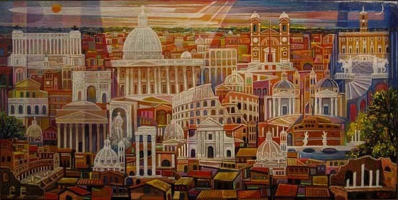 079 ROMA - cm 40x80