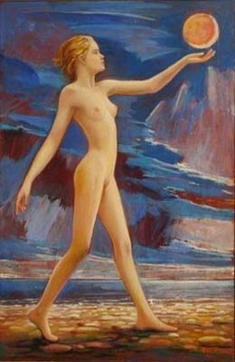 100 GIOCANDO CON SOLE E LUNA - cm 20x30