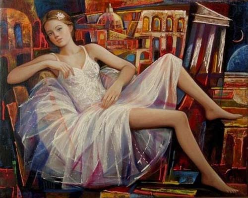105 BALLERINA - cm 40x50