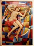 040 Composizione con nudo 70x100cm-1