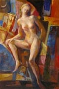 081 COMPOSIZIONE CON NUDO - cm 22x32